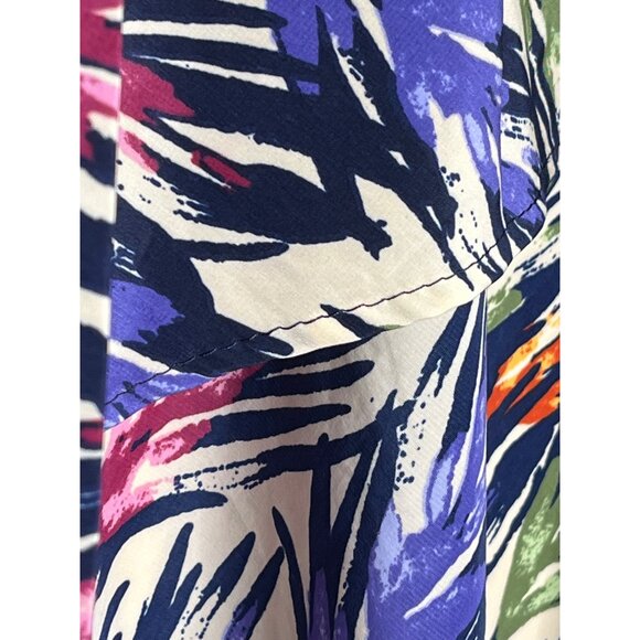 Anna Grace Boho Multicolor High Low Midi Skirt S - Picture 8 of 12